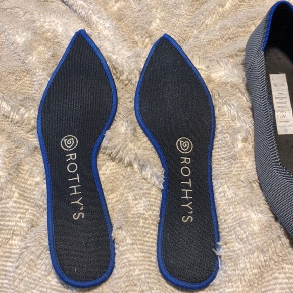 ROTHY'S THE POINT IN CLOUD GREY BIRDSEYE - Picture 10 of 10